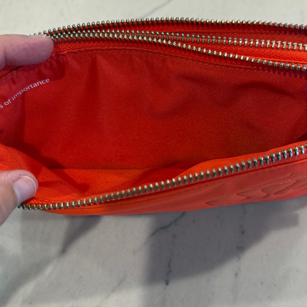 lululemon athletica Vibrant Orange puffy Wristlet - Picture 4 of 11